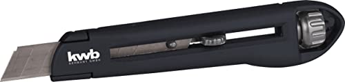 kwb Cuttermesser mit Drehknopf 18 mm 015818 (extrem fest Fixierte Klinge) von kwb