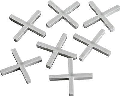 kwb x Fliesenkreuze für Wand-, Decken- und Bodenfliesen (robust,Kunstoff, weiß, 18 mm x 3.0 mm) von kwb