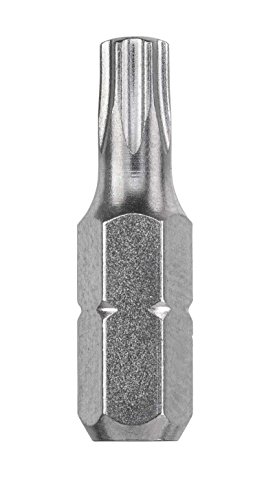 kwb 3 x Bits 25 mm TORX 6 Industrial Steel (TQ 60 Stahl, ISO 1173, Antrieb C 6.3) von kwb