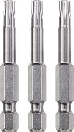 kwb 3 x Bits 50 mm TORX 20 Industrial Steel (TQ 60 Stahl, ISO 1173 Antrieb C 6.3) von kwb