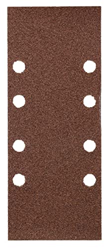 kwb Schleifstreifen 93x230 mm aus Korund mit Körnung 180, hochwertiger Verleimung, robustem Papierträger, universal einsetzbar für den mittelfeinen Schliff von Holz und Metall von kwb