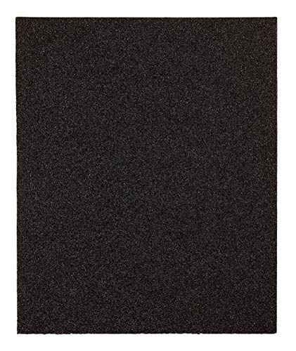 kwb Wasserfester Schleifpapierbogen 230x280 mm aus Siliziumcarbid mit Körnung 80, hochwertiger Kunstharz-Verleimung und wasserfestem Trägermaterial für den groben Karosserieschliff von kwb