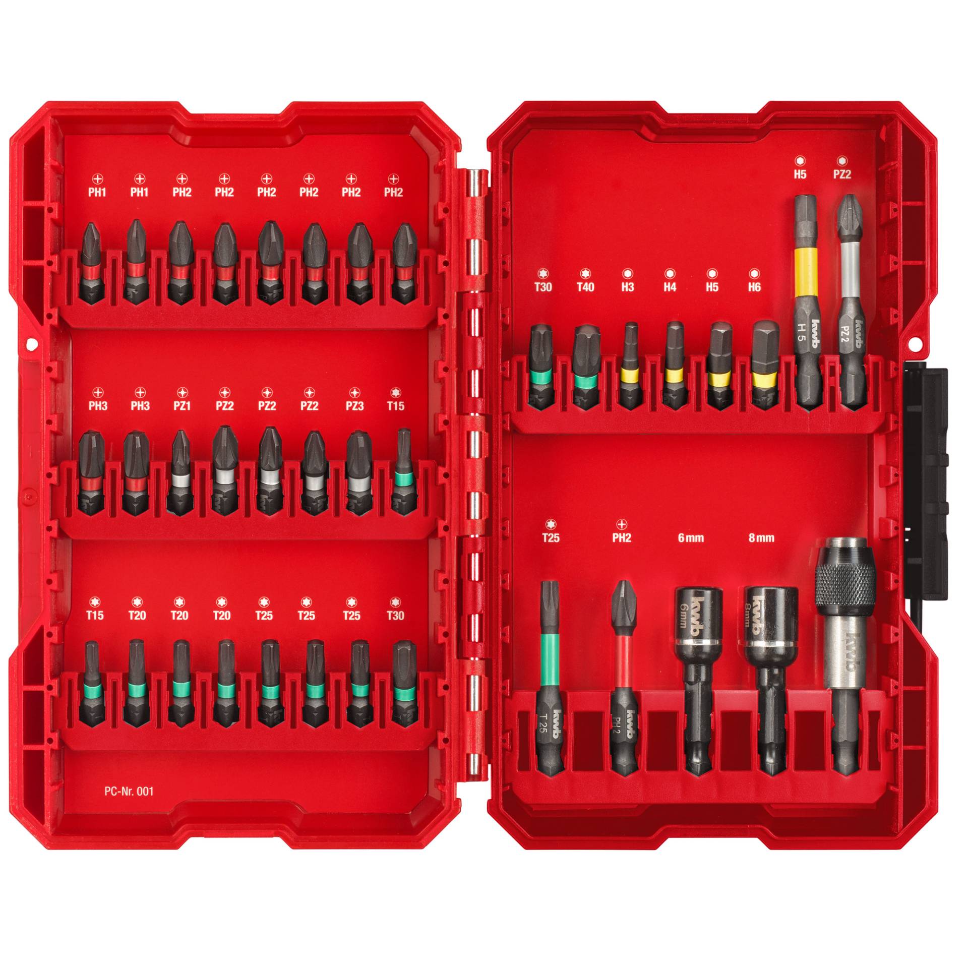 kwb Bit-Set 'Impact' 25 mm 37-teilig kwb Bit-Set 'Impact' 25 mm 37-teilig von kwb