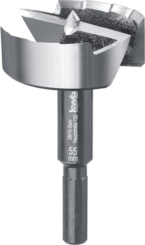 kwb Bohrer- und Bit-Set, SPEED Forstnerbohrer ø 55 mm - Vergüteter Spezialstahl, Präziser W kwb Bohrer- und Bit-Set, SPEED Forstnerbohrer ø 55 mm - Vergüteter Spezialstahl, Präziser W von kwb