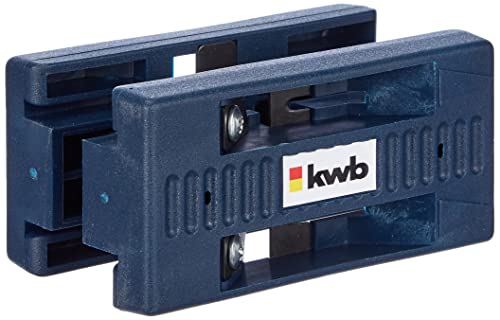 kwb Doppelseitiger Kantenschneider (2 Längenschneider und 4 Fase-Messer, 40 mm in Blau) von kwb