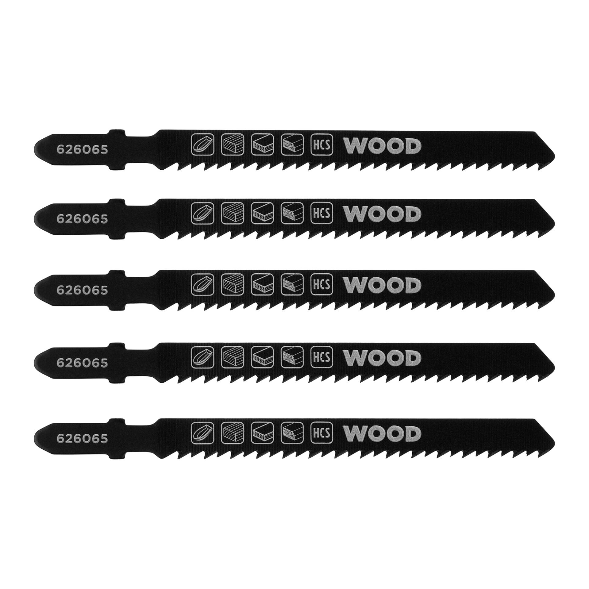 kwb HCS-Stichsägeblätter mit T-Schaft für Holz 100 mm 5 Stück kwb HCS-Stichsägeblätter mit T-Schaft für Holz 100 mm 5 Stück von kwb