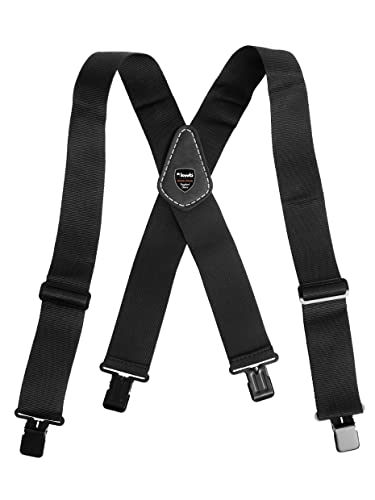 kwb Hosenträger (100 cm lang, 5,1 cm breit, elastisch, im Rückenteil mit Lederplatte verstärkt) von kwb