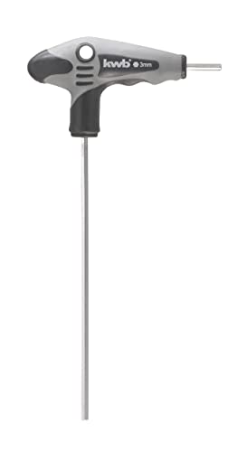 kwb Innensechskant Schraubendreher 3 mm 689603 (mit T-Griff zur optimalen Kraftübertragung) von kwb