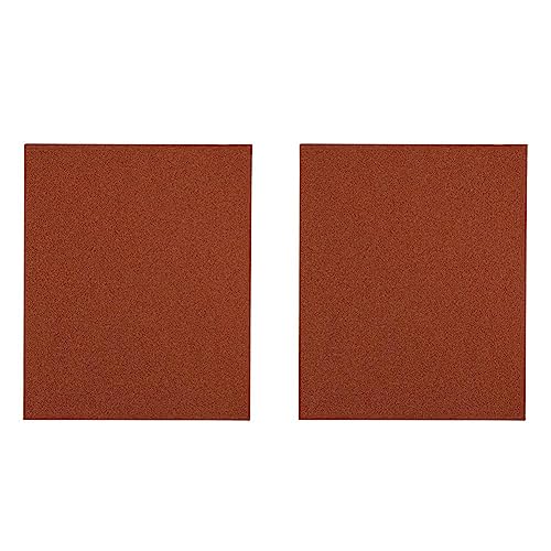 kwb Schleif-Papier Schleif-Bogen Flint für Holz, Farbe und Spachtel, 230 x 280 mm, verschweißt 5 Stk. Korn K-120 (Packung mit 2) von kwb