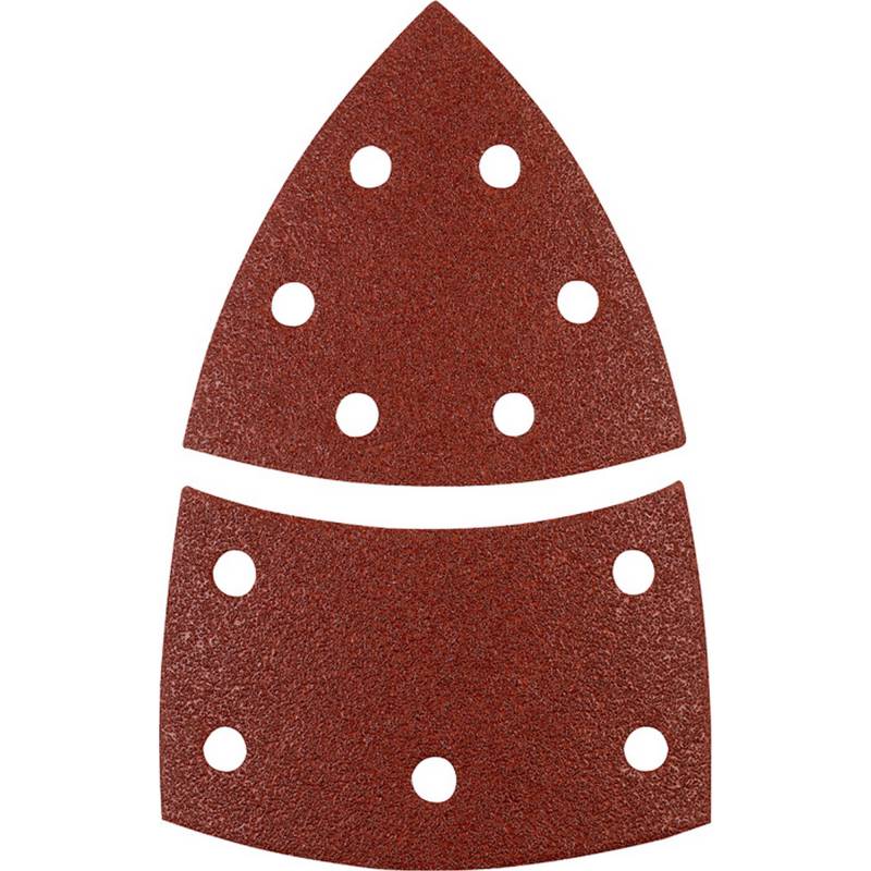kwb Schleifdreieck 'Quick-Stick' 62 x 100 mm K80 5 Stück von kwb