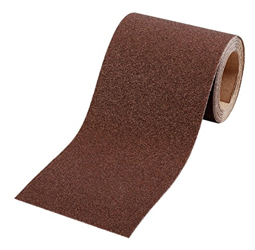 kwb Premium Schleifpapier-Rolle - K-240, 93 mm x 5 m, für Metall und Holz - Korund, Trockenbau - Geeignet für Schwing-Schleifer, Schleif-Klötze und Hand-Schliff von kwb