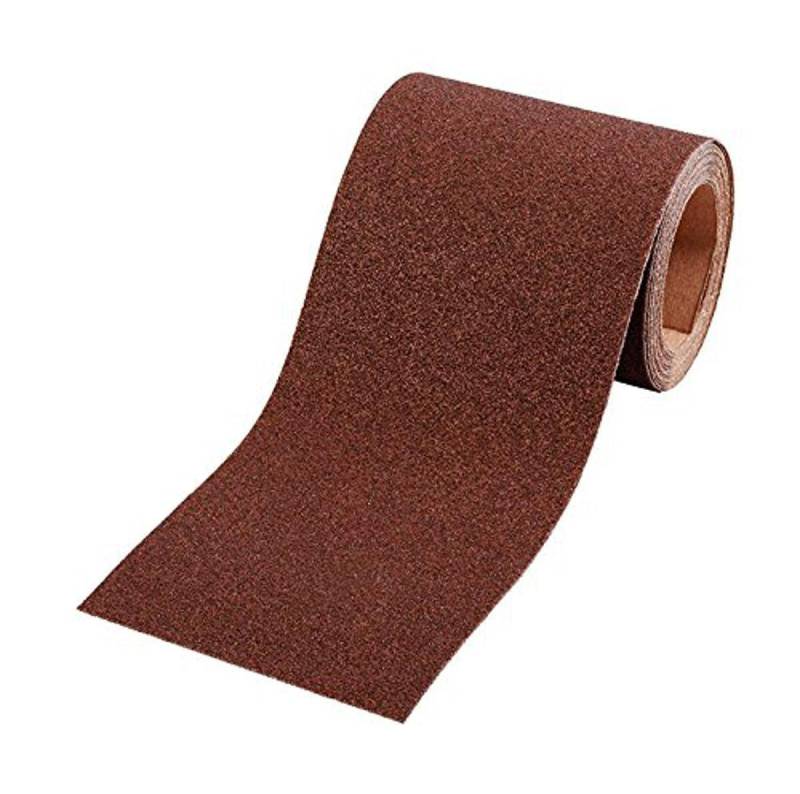 kwb Schleifpapier, kwb Schleifpapier-Rolle K-120, 93 mm x 5 m, für Metall und Holz, Korun von kwb