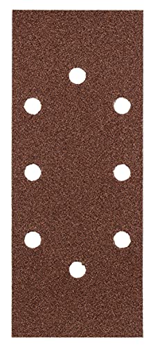 kwb Schleifstreifen 93x230 mm aus Korund mit Körnung 120, hochwertiger Verleimung, robustem Papierträger, universal einsetzbar für den mittelfeinen Schliff von Holz und Metall von kwb