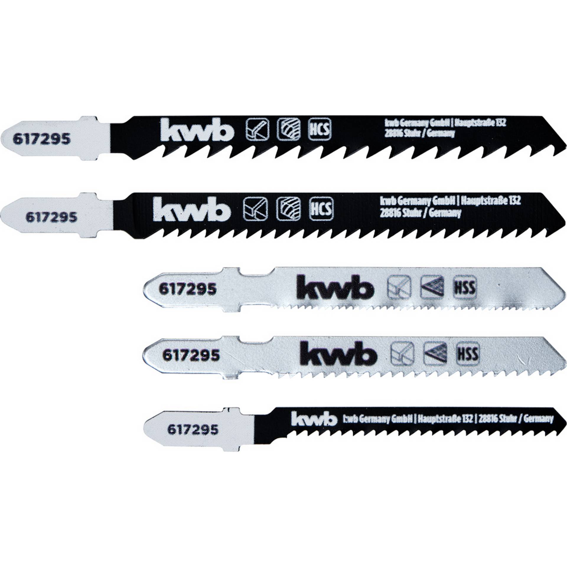 kwb Stichsägeblatt-Set 5-teilig von kwb