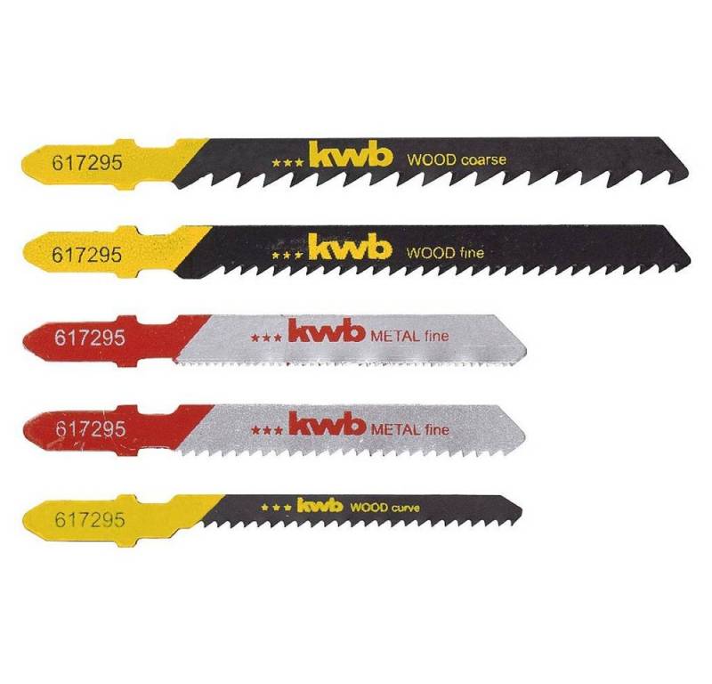 kwb Stichsägeblatt Stichsägeblatt-Set für Holz und Metall 617295 kwb Stichsägeblatt Stichsägeblatt-Set für Holz und Metall 617295 von kwb
