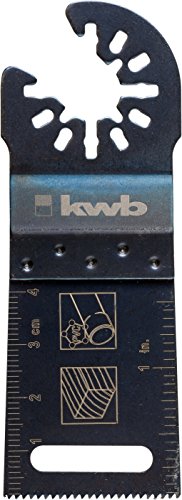 kwb Tauchsägeblatt 34 mm Akku Top, schwarz, 709154 von kwb