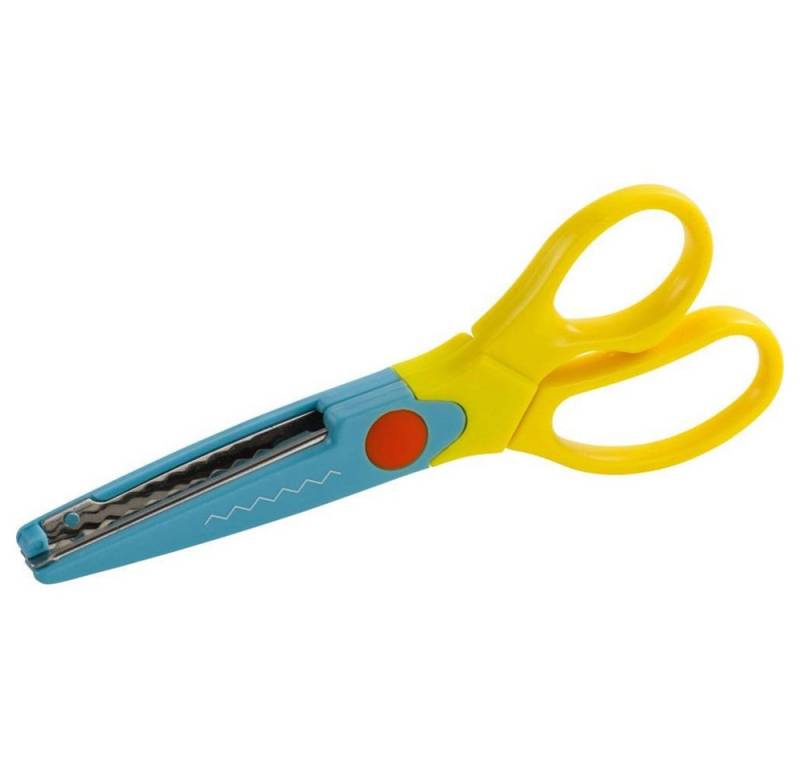 kwb Universalschere Kinder-Bastelscheren-Set, 8-tlg., 165 mm von kwb
