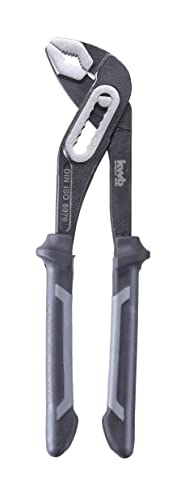 kwb Wasserpumpenzange in 240 mm, 7-fach verstellbar, mit Durchsteckgelenk, 2-Komponentengriff mit Handschutz, Satin-Finish, langlebig, entspricht DIN ISO 8976 kwb Wasserpumpenzange in 240 mm, 7-fach verstellbar, mit Durchsteckgelenk, 2-Komponentengriff mit Handschutz, Satin-Finish, langlebig, entspricht DIN ISO 8976 von kwb