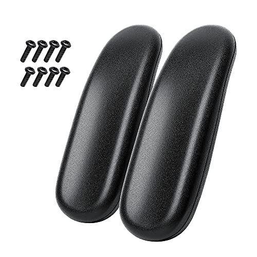 kwmobile 2x Ersatz Armlehnenpolster universal - Pads für Bürostuhl Armlehne - Auflage für Armlehne aus PU - Ersatzpolster in Schwarz kwmobile 2x Ersatz Armlehnenpolster universal - Pads für Bürostuhl Armlehne - Auflage für Armlehne aus PU - Ersatzpolster in Schwarz von kwmobile