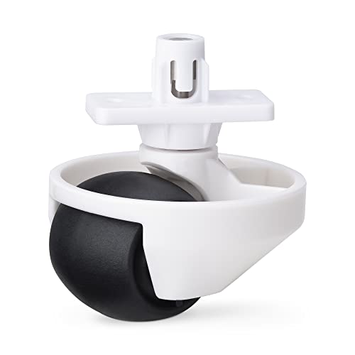 kwmobile Front Laufrad kompatibel mit Roborock S65/S55 Max/S65 Pure/S45 Max/S7/S75/S7 Max/T7S Plus/G10 - Vorderrad Ersatz Rad Frontrolle - Staubsauger Zubehör für Saugroboter von kwmobile