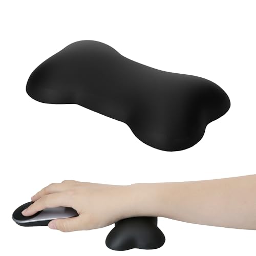 kwmobile Handballenauflage aus Silikon und Kunstleder - Ergonomische Handgelenkauflage - Handauflage für Büro Gaming Schreibtisch - Handgelenkstütze in Schwarz kwmobile Handballenauflage aus Silikon und Kunstleder - Ergonomische Handgelenkauflage - Handauflage für Büro Gaming Schreibtisch - Handgelenkstütze in Schwarz von kwmobile