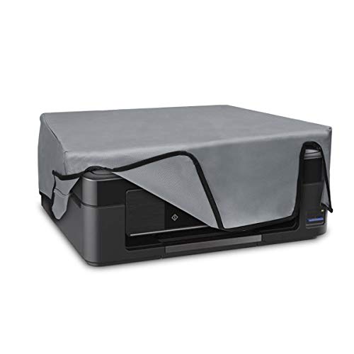 kwmobile Cover kompatibel mit Epson Expression XP 255-455 - Tasche Hülle Drucker - Staubschutzhülle Schutzhaube Schutzhülle - Hellgrau von kwmobile