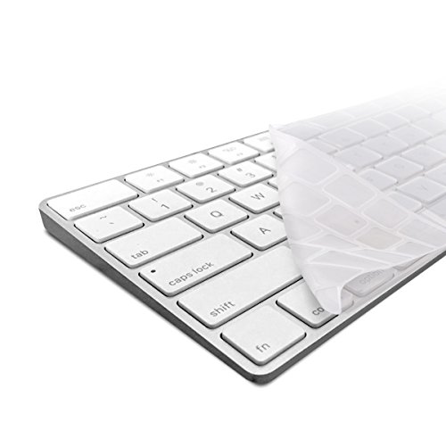 kwmobile Silikon Tastaturschutz für Apple Magic Keyboard - QWERTY US Keyboard Cover Abdeckung - Transparent von kwmobile
