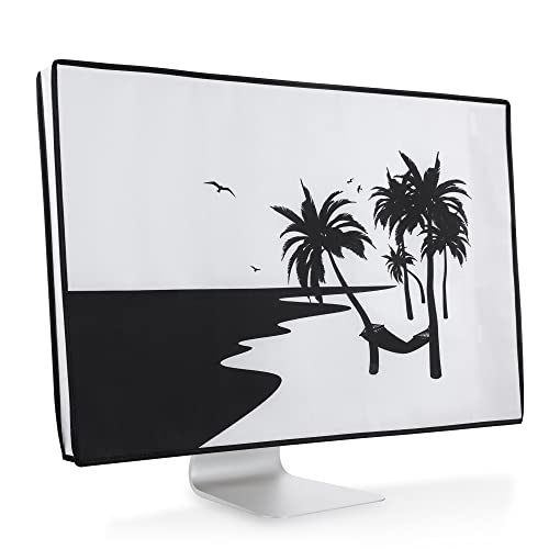 kwmobile 27-28" Monitor Hülle - PC Bildschirm Schutzhülle für 27-28" Monitor - Computer Cover Case von kwmobile