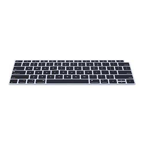 kwmobile Silikon Tastaturschutz für Apple MacBook Air 13" 2018 2019 2020 A1932 - QWERTY US Keyboard Cover Abdeckung - Schwarz kwmobile Silikon Tastaturschutz für Apple MacBook Air 13" 2018 2019 2020 A1932 - QWERTY US Keyboard Cover Abdeckung - Schwarz von kwmobile