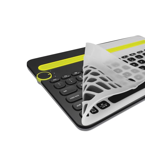 kwmobile Silikon Tastaturschutz für Logitech K480 - QWERTY US Keyboard Cover Abdeckung - Schwarz kwmobile Silikon Tastaturschutz für Logitech K480 - QWERTY US Keyboard Cover Abdeckung - Schwarz von kwmobile