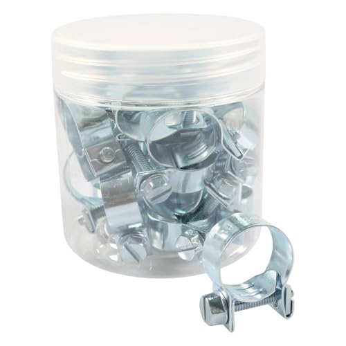 30pcs Multipurpose Einstellbare Schlauchklemmen Sortiment Für Kühlleitungen Und Automobilbrennstoffe Rohr Täglich Verwenden Kraftstoffe Austauschklammel von kwoifioy