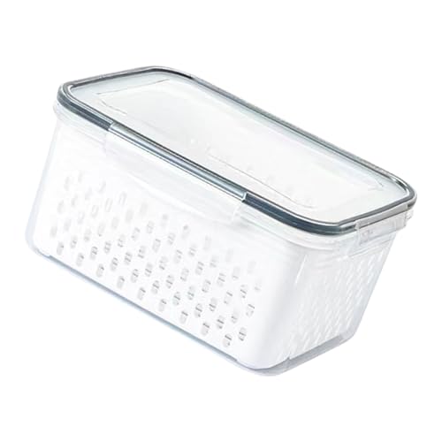 Effiziente Modulare Küchenspeicherbox Set Einschließlich Colander Einsatz Und Ergonomische Griffe Für Trockene Nasse Zutaten von kwoifioy