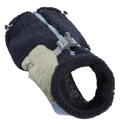 Hunde Winterbekleidung Pelzweste Innen Freien Freien Kleidung Sweatshirt Outfit Winterbekleidung Walking Camping Langlebige Polyester Hunde Outfit von kwoifioy