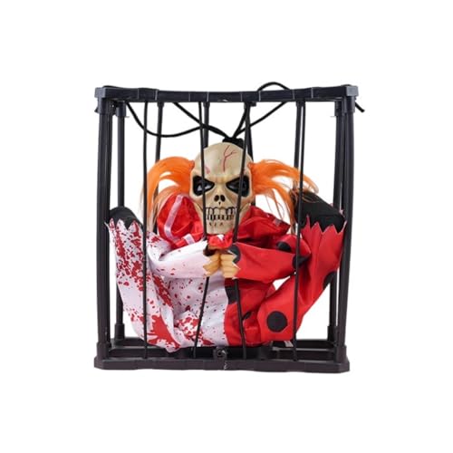 Scary Skull Cage Requisiten Schreien Halloween Dekorationen Bewegliche Aktivierte Specter Party Vorräte Für Häusliche Animierte Schädel Requisiten Halloween Dekorationen Für Outdoor Holiday Display Scary Skull Cage Requisiten Schreien Halloween Dekorationen Bewegliche Aktivierte Specter Party Vorräte Für Häusliche Animierte Schädel Requisiten Halloween Dekorationen Für Outdoor Holiday Display von kwoifioy