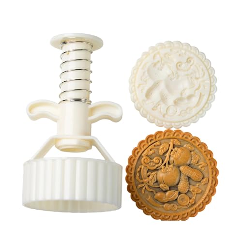 Traditionelle Chinesische Mondkuchen Formen Abs Kunststoff Backwerkzeug Mit Doppelter Kapazität Für Handgefertigtes Festival Dessert Set Für Neujahrsgeschenk Traditionelle Chinesische Mondkuchen Formen Abs Kunststoff Backwerkzeug Mit Doppelter Kapazität Für Handgefertigtes Festival Dessert Set Für Neujahrsgeschenk von kwoifioy