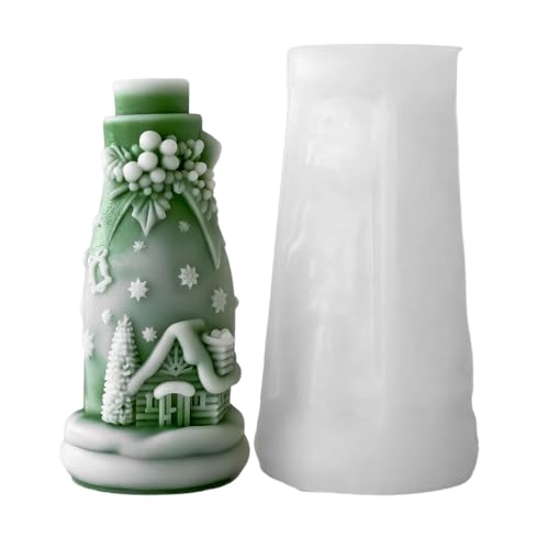 Weihnachten Geprägte Flasche Silikonform Für Harzseife Schokoladenform Lebensmittel Sichere Heimdekoration Nahrungsmittelqualität Silikonkerkerform Weihnachten Geprägte Flasche Silikonform Für Harzseife Schokoladenform Lebensmittel Sichere Heimdekoration Nahrungsmittelqualität Silikonkerkerform von kwoifioy