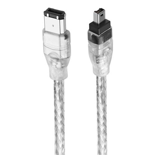 kwoifioy 4 Pin Bis 6 Pin IEEE1394 Konverterkabel Mit 400 Mbit/S Übertragungsrate Für Kameras Und PC kwoifioy 4 Pin Bis 6 Pin IEEE1394 Konverterkabel Mit 400 Mbit/S Übertragungsrate Für Kameras Und PC von kwoifioy