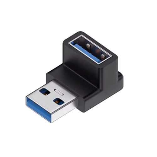 kwoifioy 90 ° Winkeladapter Adapter Legierungsanschluss 10 Gbit/S Schnell Und Breite Kompatibilität Für Mobile Bürogeräte USB C Adapter von kwoifioy