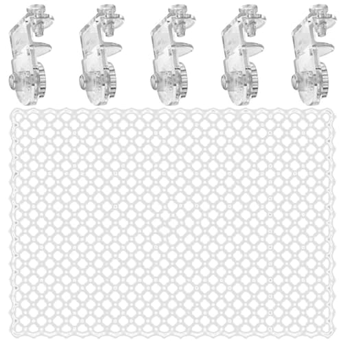 kwoifioy Clear Tanks Guard Netting Für Fischhärte Umfasst 5pcs Clip Screen Net kwoifioy Clear Tanks Guard Netting Für Fischhärte Umfasst 5pcs Clip Screen Net von kwoifioy