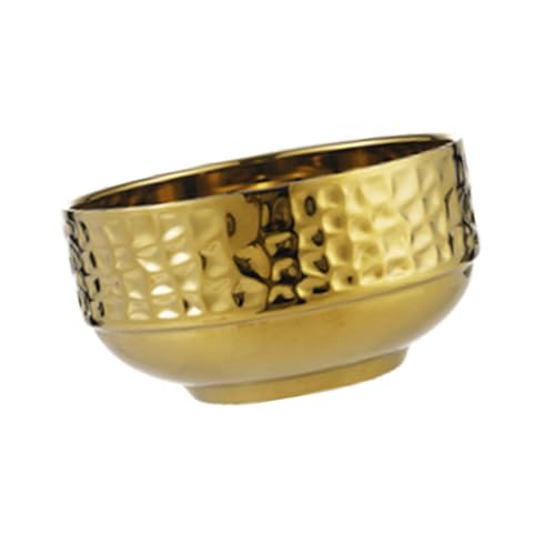 kwoifioy Hämmerte Textur Edelstahl Schüssel Hitzebeständige Doppelwandkonstruktion Safes Geschirr Für Heiße Suppengerichte Isolierte Schüssel Für Heiße Suppe von kwoifioy