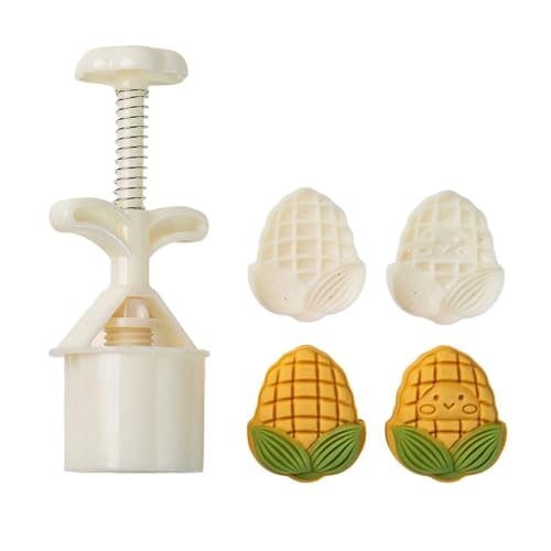 kwoifioy Home Baking Essentielle Mondkuchen Formen Einzigartig 50/75g Maisformgebäck Maker Behandlungsstempel Für Kochen Enthusiasten Mais Mondkuchen Formen von kwoifioy