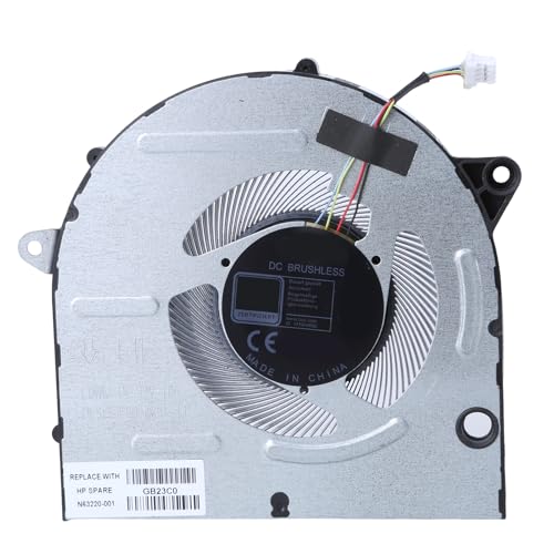 kwoifioy Laptop CPU Lüfter DC12V 1A 4Pin Heizkörper Für 16-ab W161 N63219-001 N63220-001 von kwoifioy