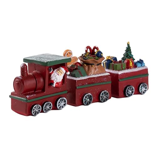 kwoifioy Miniaturzug Zug Santa Geschenke Winterharz Gefertigtes Tisch Arrangement Winterdekoration Feiertagsgeschenkzug Zug kwoifioy Miniaturzug Zug Santa Geschenke Winterharz Gefertigtes Tisch Arrangement Winterdekoration Feiertagsgeschenkzug Zug von kwoifioy