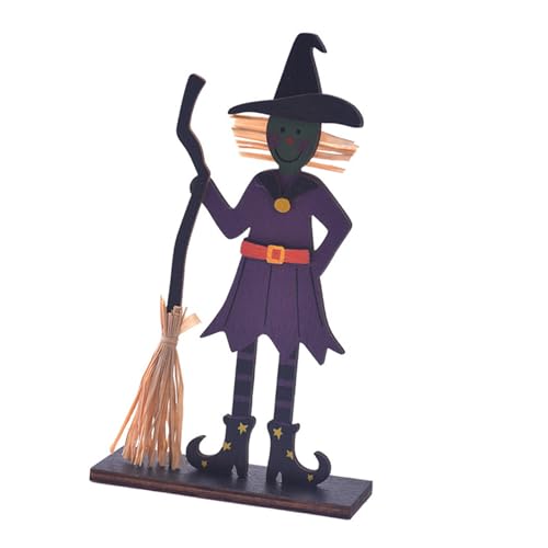 kwoifioy Premium Behandelte Hölzerne Urlaubszentrum Für Gartenkamine Mantels Saisonale Display Benutzerfreundliche Halloween Dekore von kwoifioy