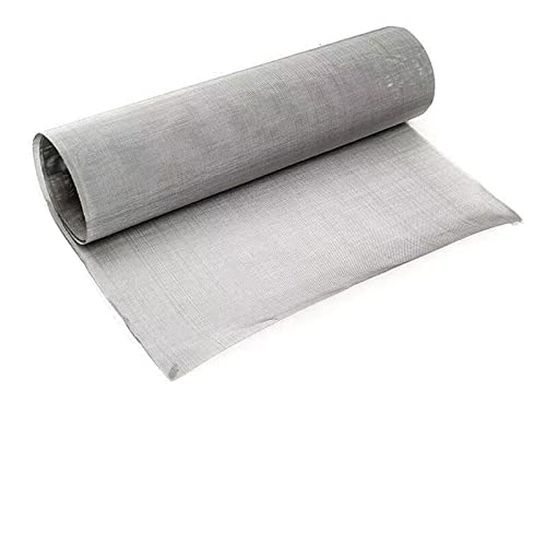 304 Edelstahl-Drahtgeflecht 100 Mesh, 30 x 60cm Filtersieb Blatt Filtrationstuch, Hartes und hitzebeständiges Siebnetz Schädlingsschutzgitter Nagerbekämpfung von kyaoayo
