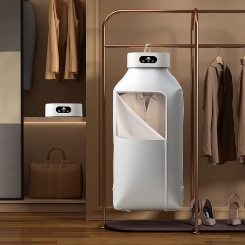 Kyaoayo Trockner, Mini Trockner, 1200W Wäschetrockner, Tragbarer Trockner, Faltbar, Mit Timer-Funktion Und DREI Einstellbaren Stufen, Geeignet für Wohnungen, Reisen, Wohnheime Und Wohnmobile. von kyaoayo