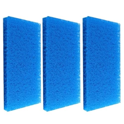 kychenBase CBF-350 / CBF-350B / CBF-550 /CBF-350C / MBF-350 / MBF-550 Teichfilter Schwämme – Filtermatten für Teichfilter, Ersatz Filtermedien, Filterschwämme (Japanmatten, 3er-Set) von kychenBase