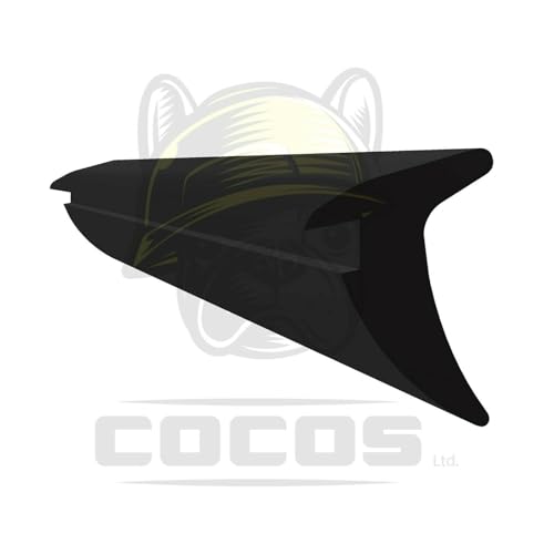 Dichtung für PVC Fenster | S-396 | schwarz EPDM | 1m | Dichtgummi von kyct