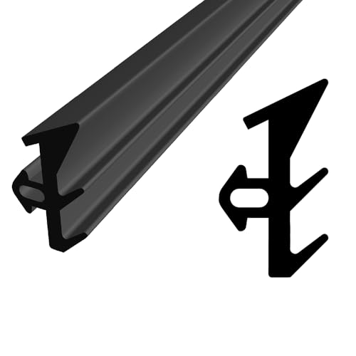 Dichtung für PVC Fenster | WS001 | schwarz EPDM | 1m | Dichtgummi von kyct