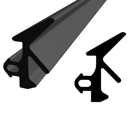 Dichtung für PVC Fenster | WS002 | schwarz EPDM | 1m | Dichtgummi von kyct